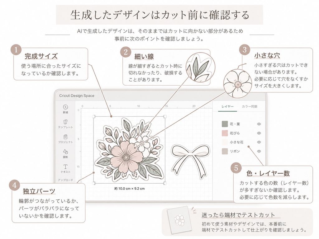カット前に確認したいポイント